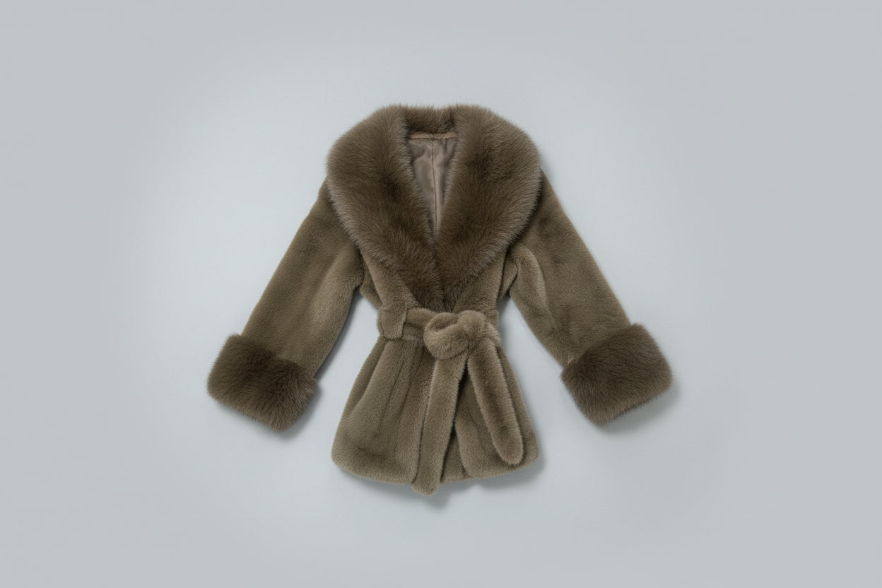 Faux Fur Coat